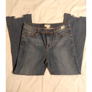 NWOT Sky and Sparrow Fray Crop Hem Jeans, Juniors Size 13